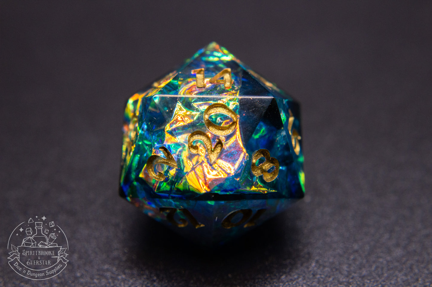 Sirens Whisper Polyhedral Dice set