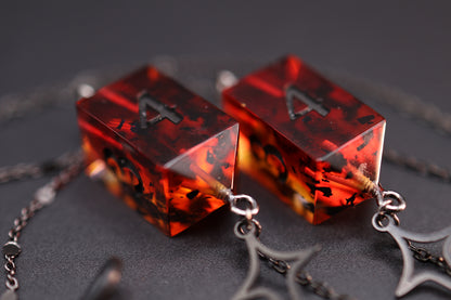 Black Eyewear Chain Vampblood Dice