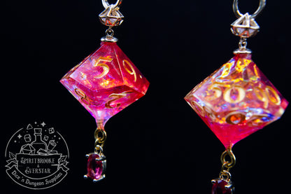Hot Princex  D10 and D100 Earrings 24K Gold plated Sterling Silver + Swarovski Crystals