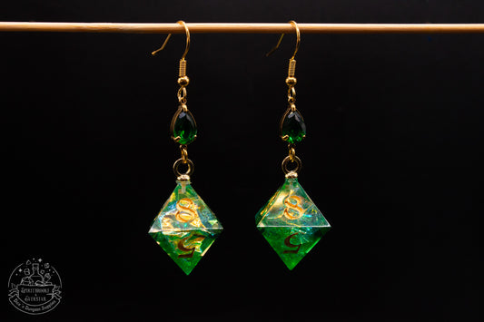 Forest Elf D8 Earrings