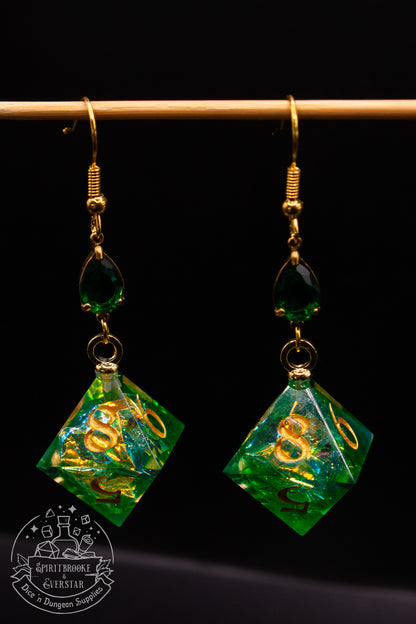 Forest Elf D8 Earrings