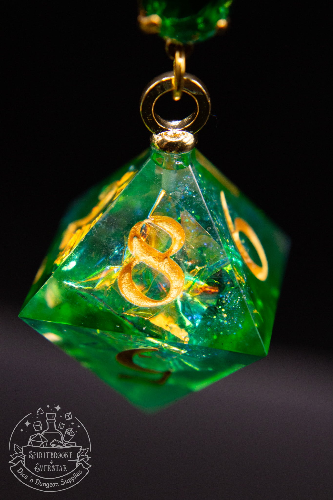 Forest Elf D8 Earrings