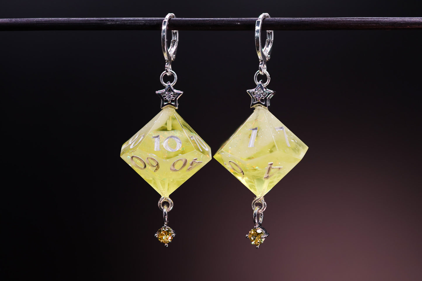 Stellar Flash D10 and D100 Earrings