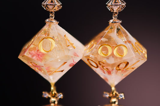 Blush Meadow D10 and D100 Earrings