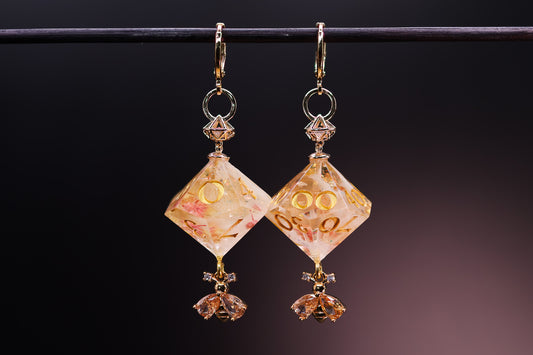 Blush Meadow D10 and D100 Earrings