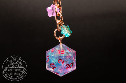 Cotton Candy Keychain