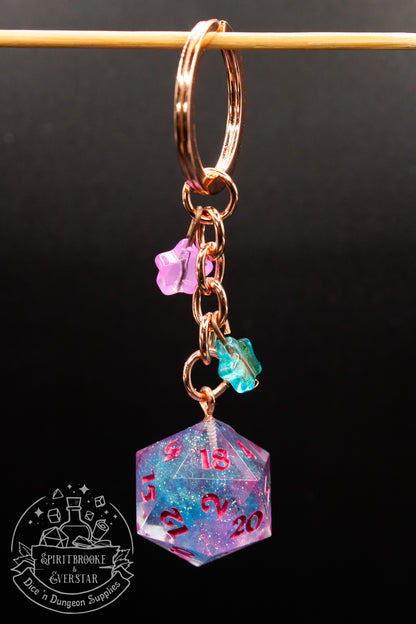 Cotton Candy Keychain