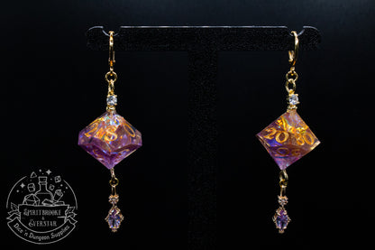 Royal Court D10 and D100 Earrings
