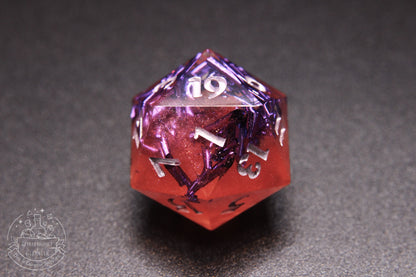 Roseveil Polyhedral Dice set