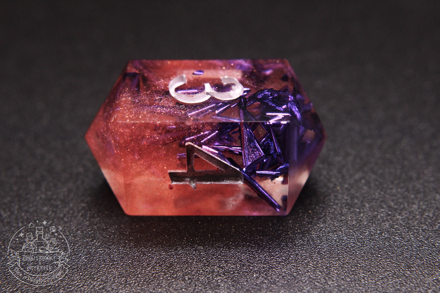 Roseveil Polyhedral Dice set