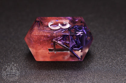 Roseveil Polyhedral Dice set