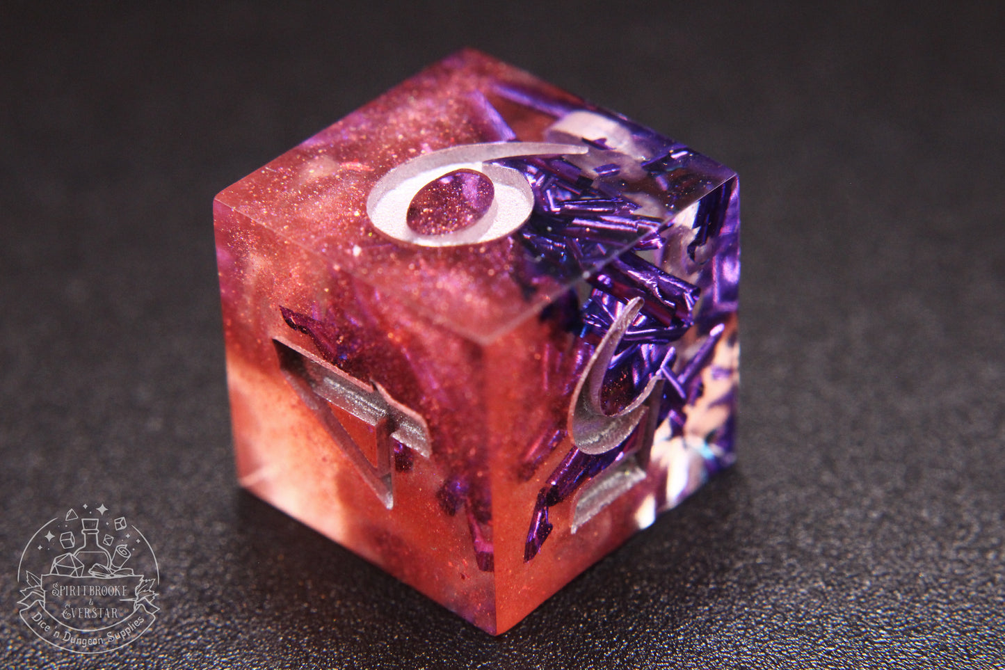 Roseveil Polyhedral Dice set