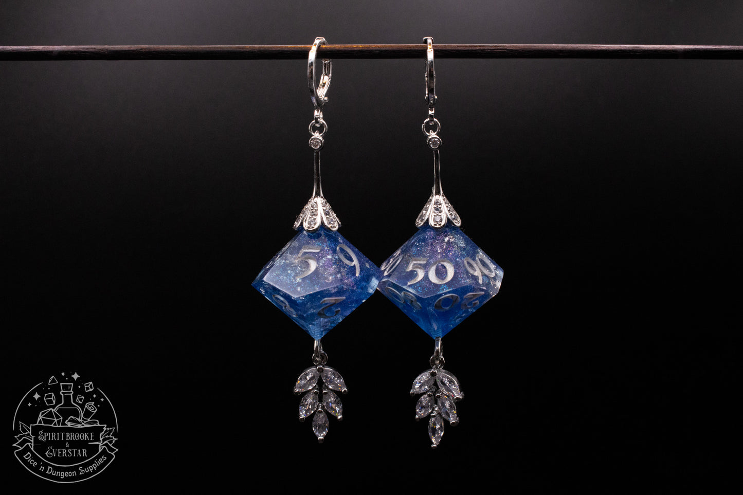 Echo of Frost D10 + D100 Earrings