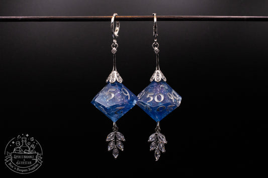Echo of Frost D10 + D100 Earrings