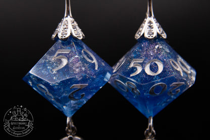 Echo of Frost D10 + D100 Earrings