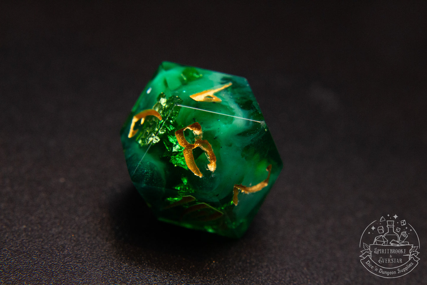 Faefern Pointy Polyhedral Dice set