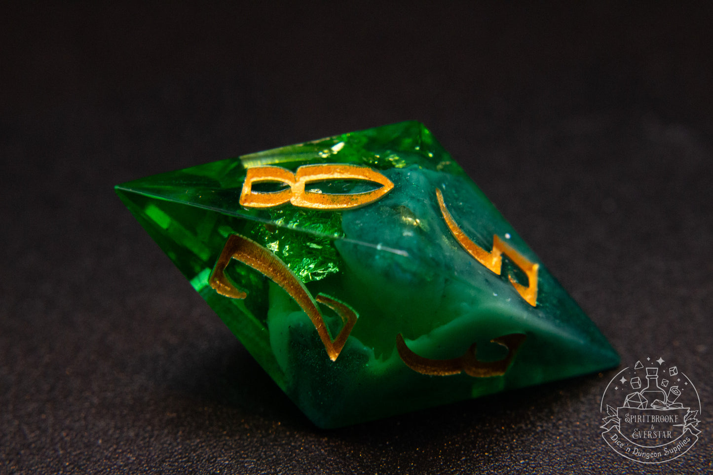 Faefern Pointy Polyhedral Dice set