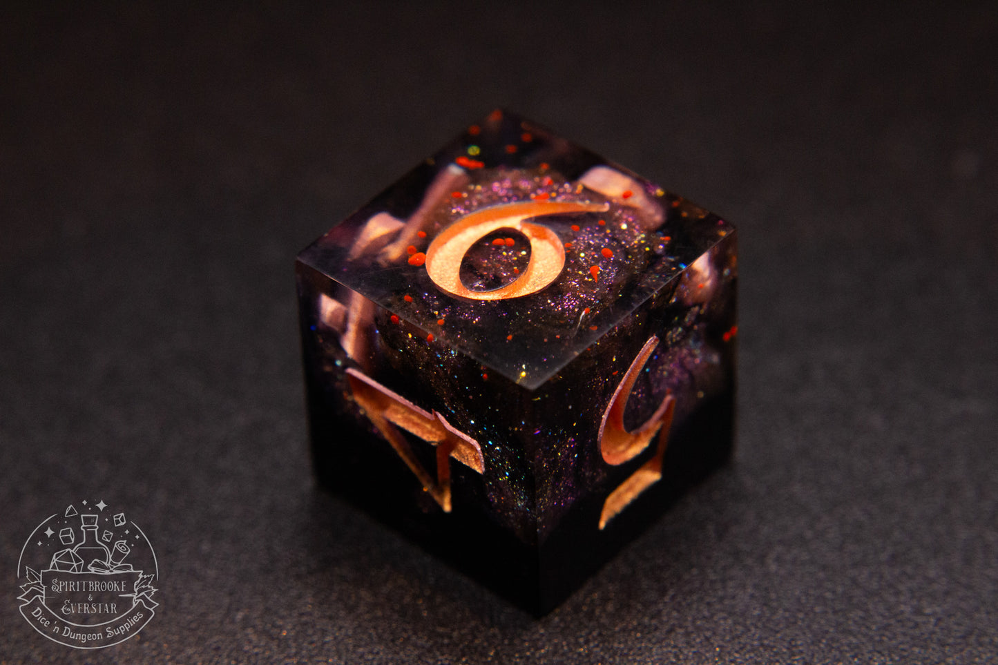 Voidfire Polyhedral Dice set