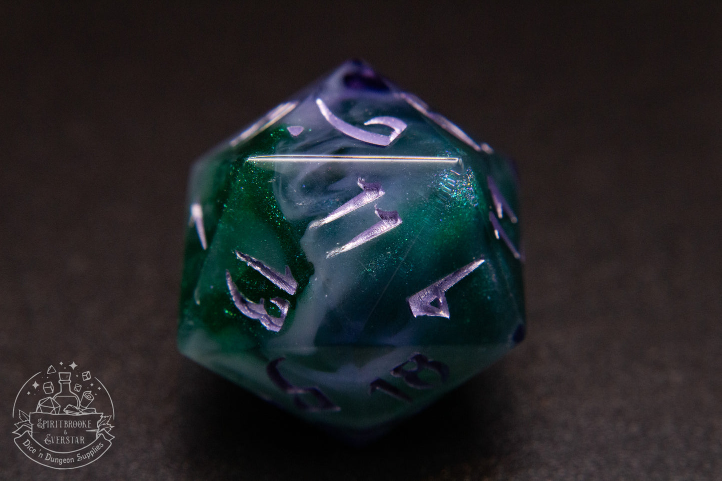 Hexmist Pointy Polyhedral Dice set