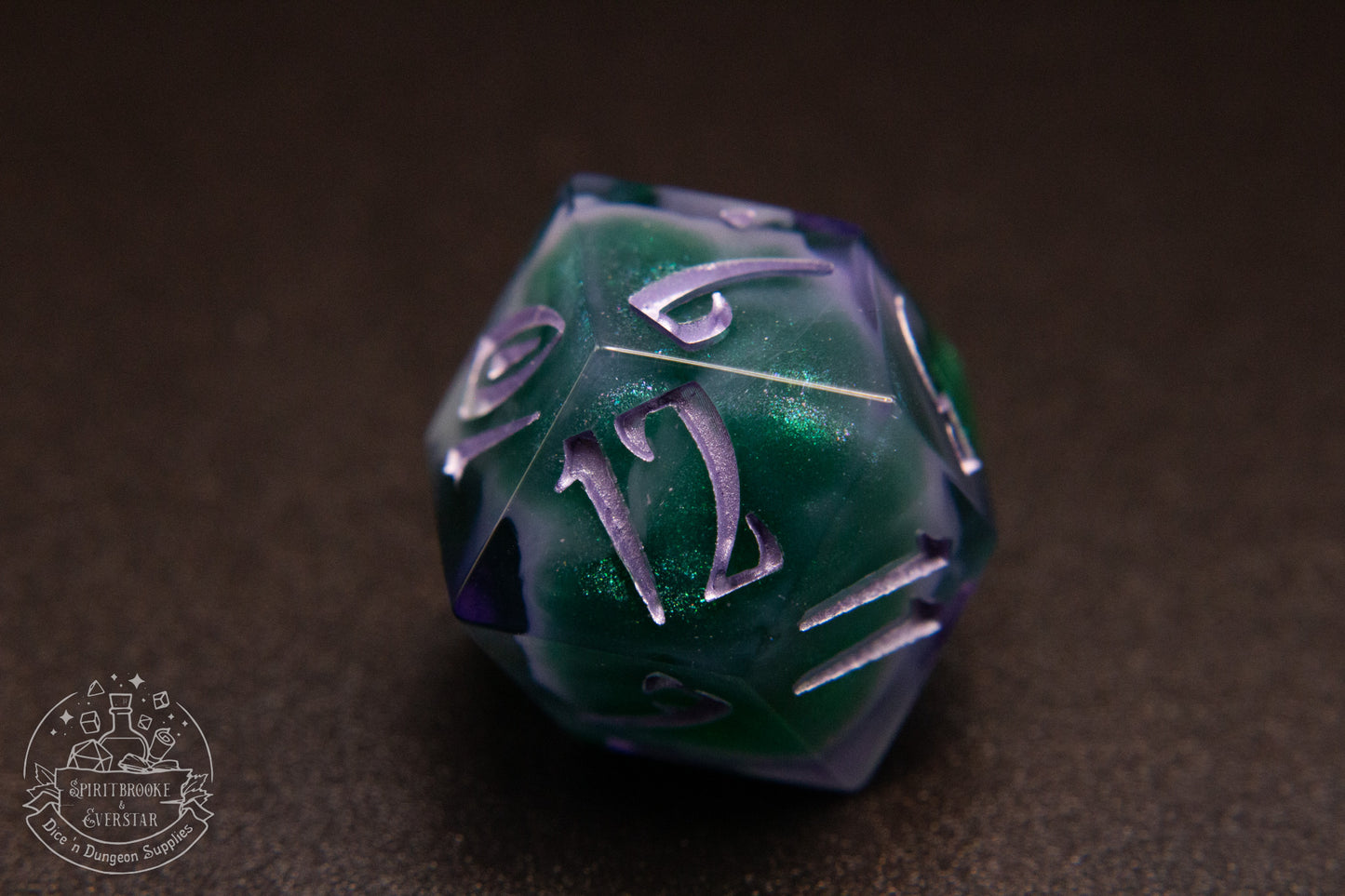 Hexmist Pointy Polyhedral Dice set