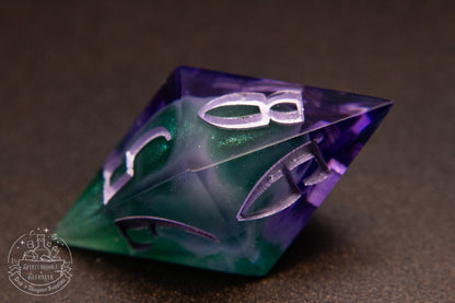 Hexmist Pointy Polyhedral Dice set