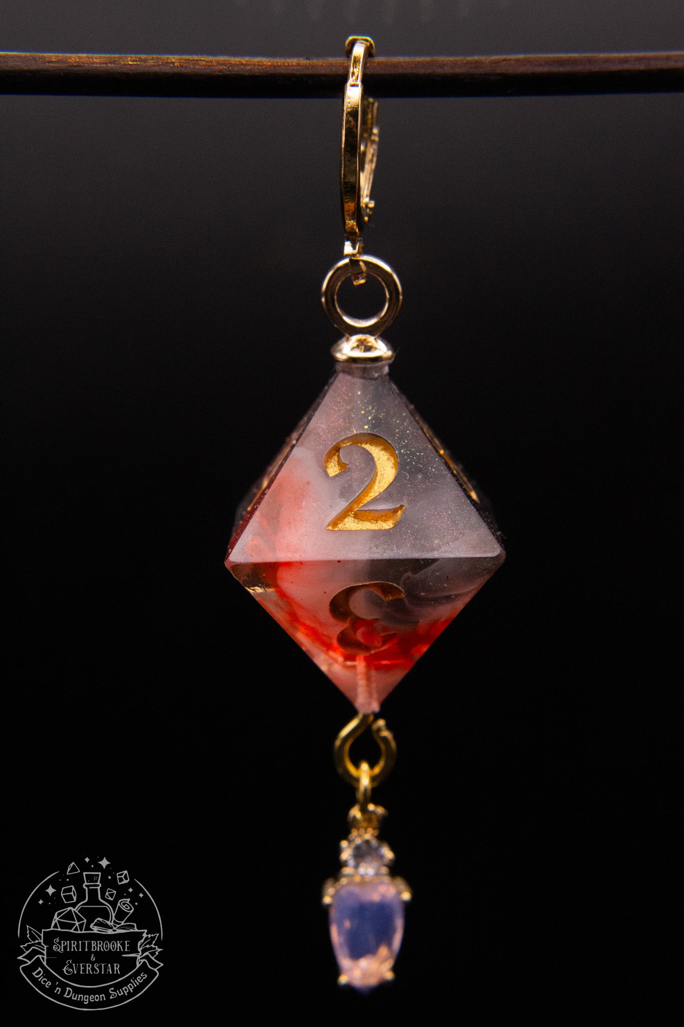 Oozing Alchemist D8 Earrings