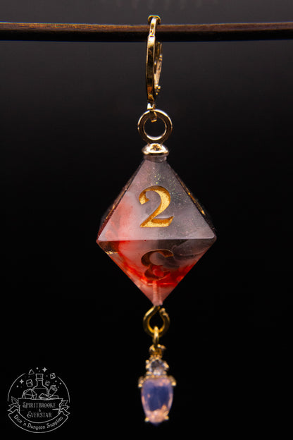 Oozing Alchemist D8 Earrings