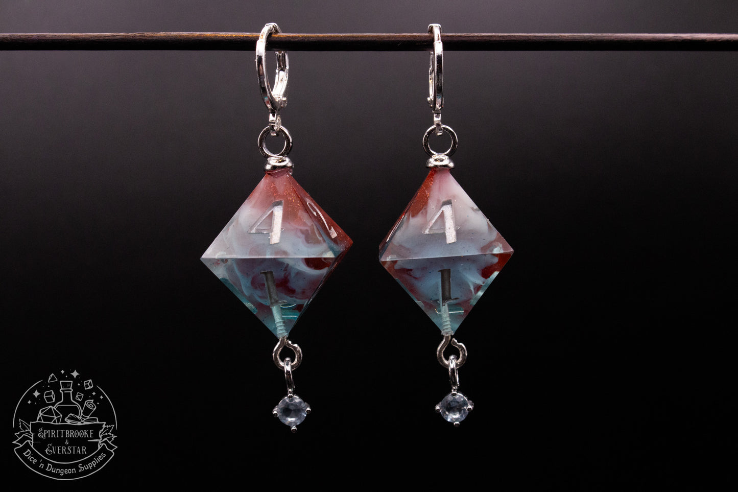 Emberfrost D8 Earrings