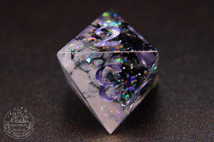 Moss & Mourning Polyhedral Dice set