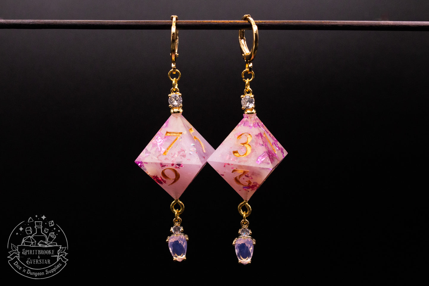 Pink Dawn D8 Earrings