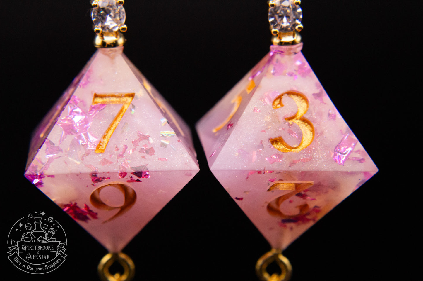 Pink Dawn D8 Earrings