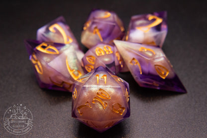 Aurelisse Pointy Polyhedral Dice set