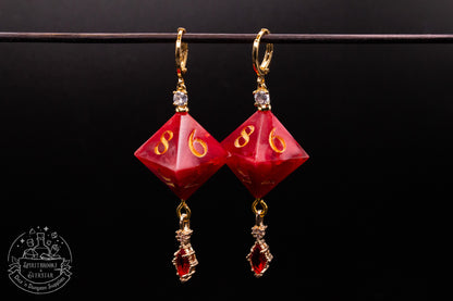 Ruby Rose D8 Earrings