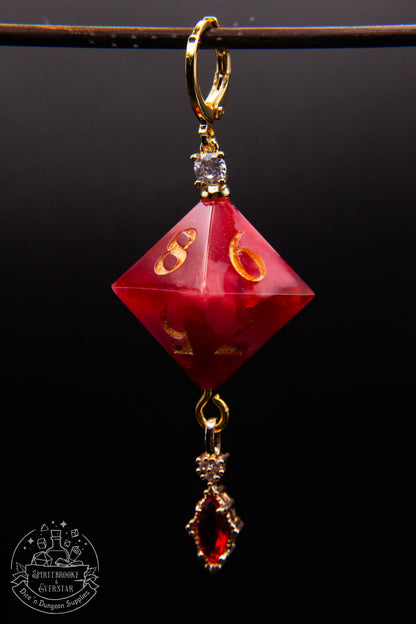 Ruby Rose D8 Earrings