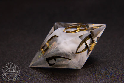 Spiritglass Pointy Polyhedral Dice set