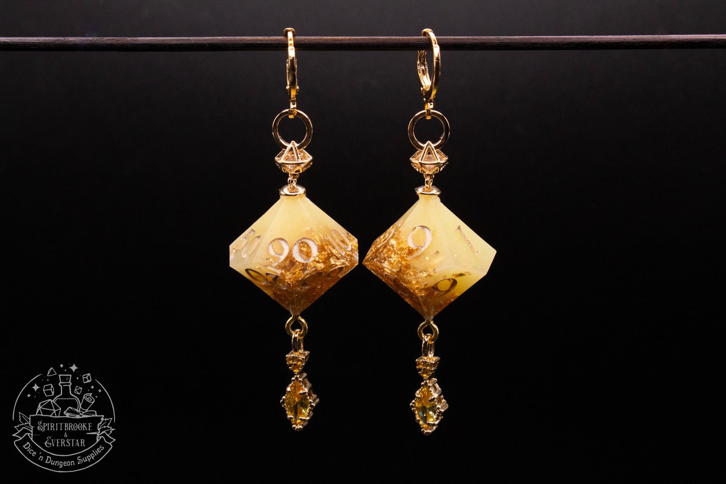 Queen Bee D10 + D100 Earrings