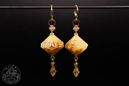 Queen Bee D10 + D100 Earrings