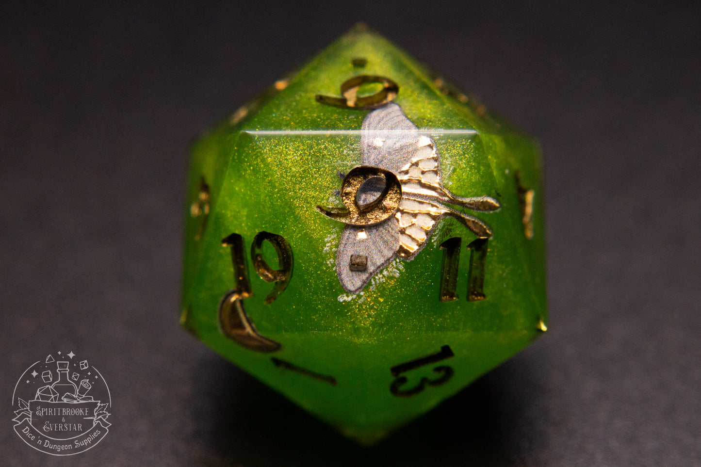 Nocturne Polyhedral Dice set