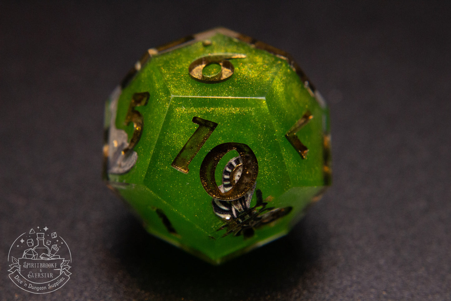 Nocturne Polyhedral Dice set