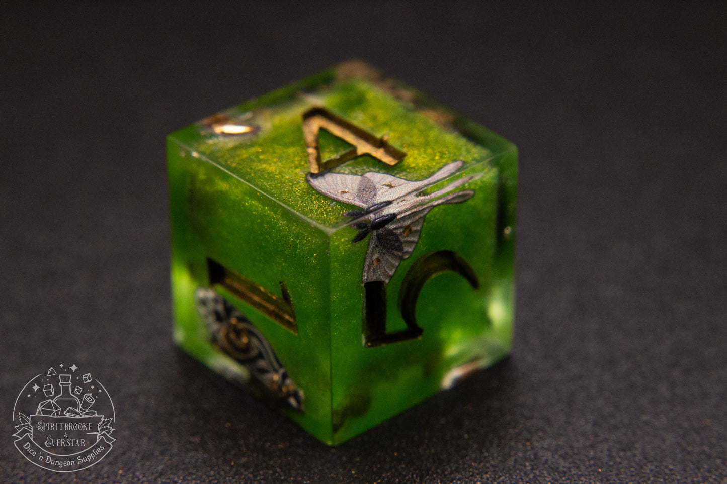 Nocturne Polyhedral Dice set