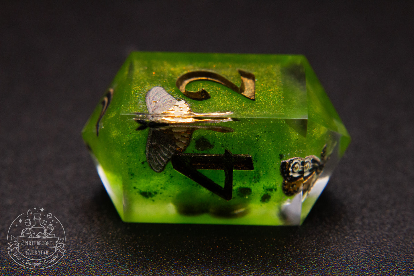 Nocturne Polyhedral Dice set