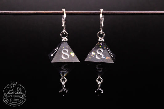 Black Velvet D8 Earrings