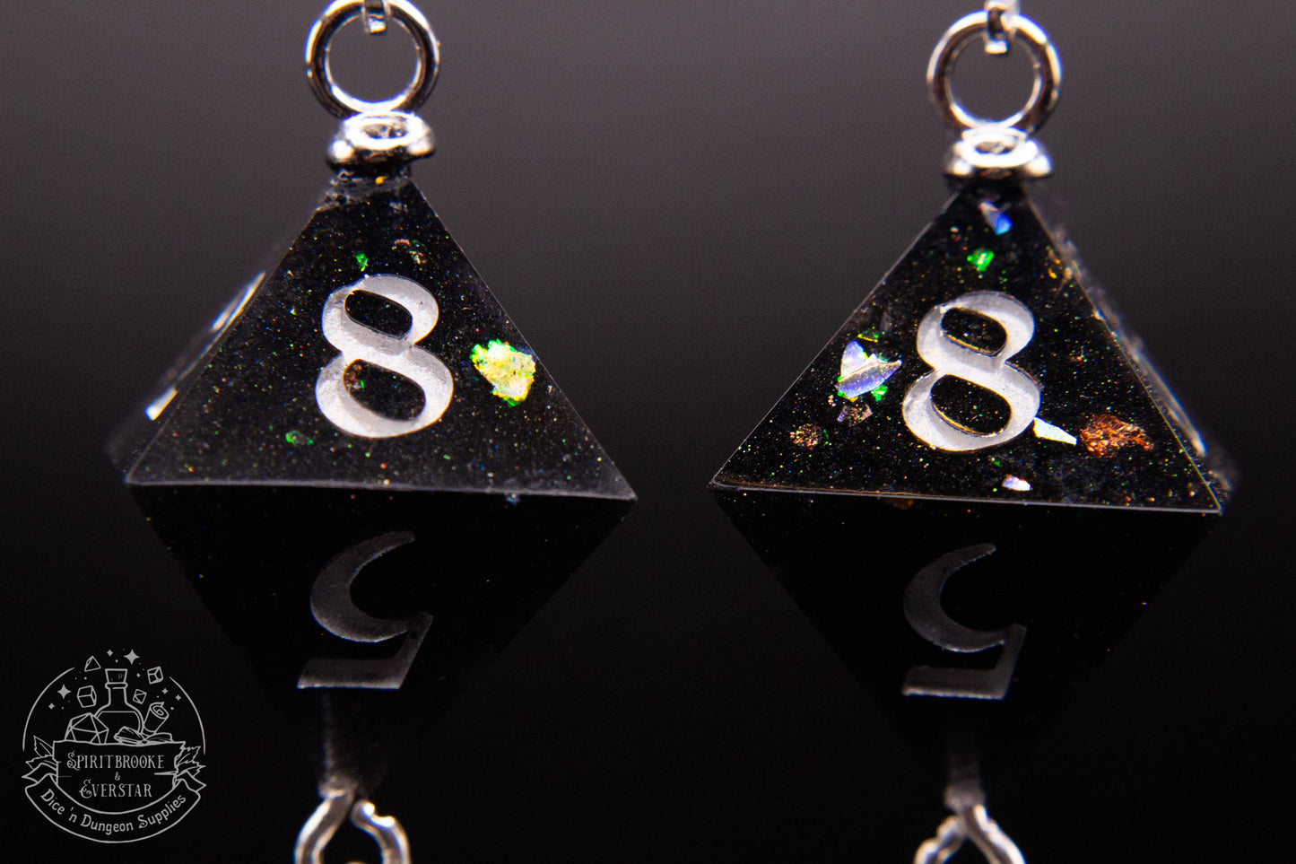 Black Velvet D8 Earrings