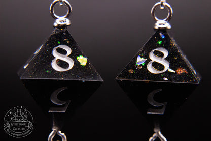 Black Velvet D8 Earrings
