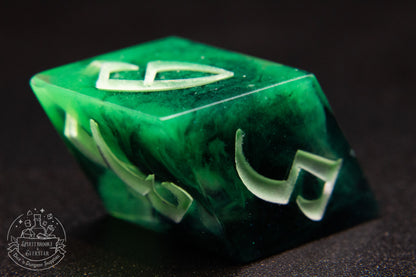 Wraith Pointy Polyhedral Dice set