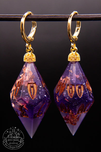 Atlantische Schat D10 en D100 Oorbellen