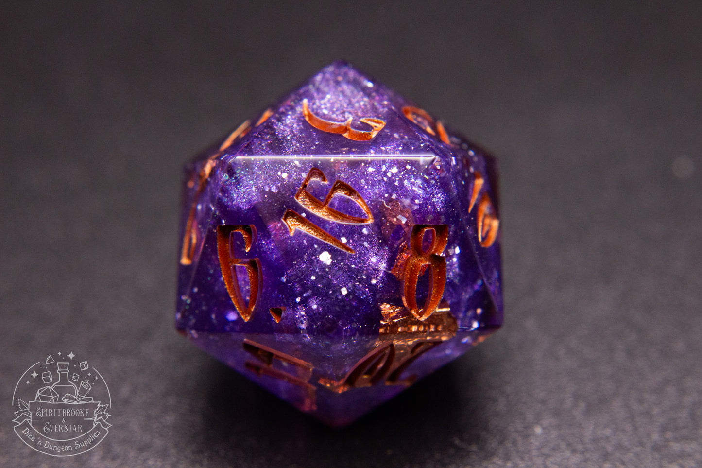 AetherFire Pointy Polyhedral Dice set