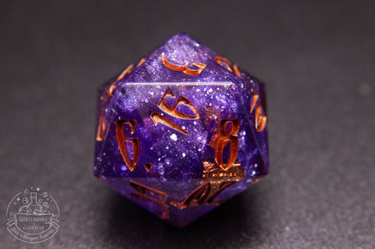 AetherFire Pointy Polyhedral Dice set