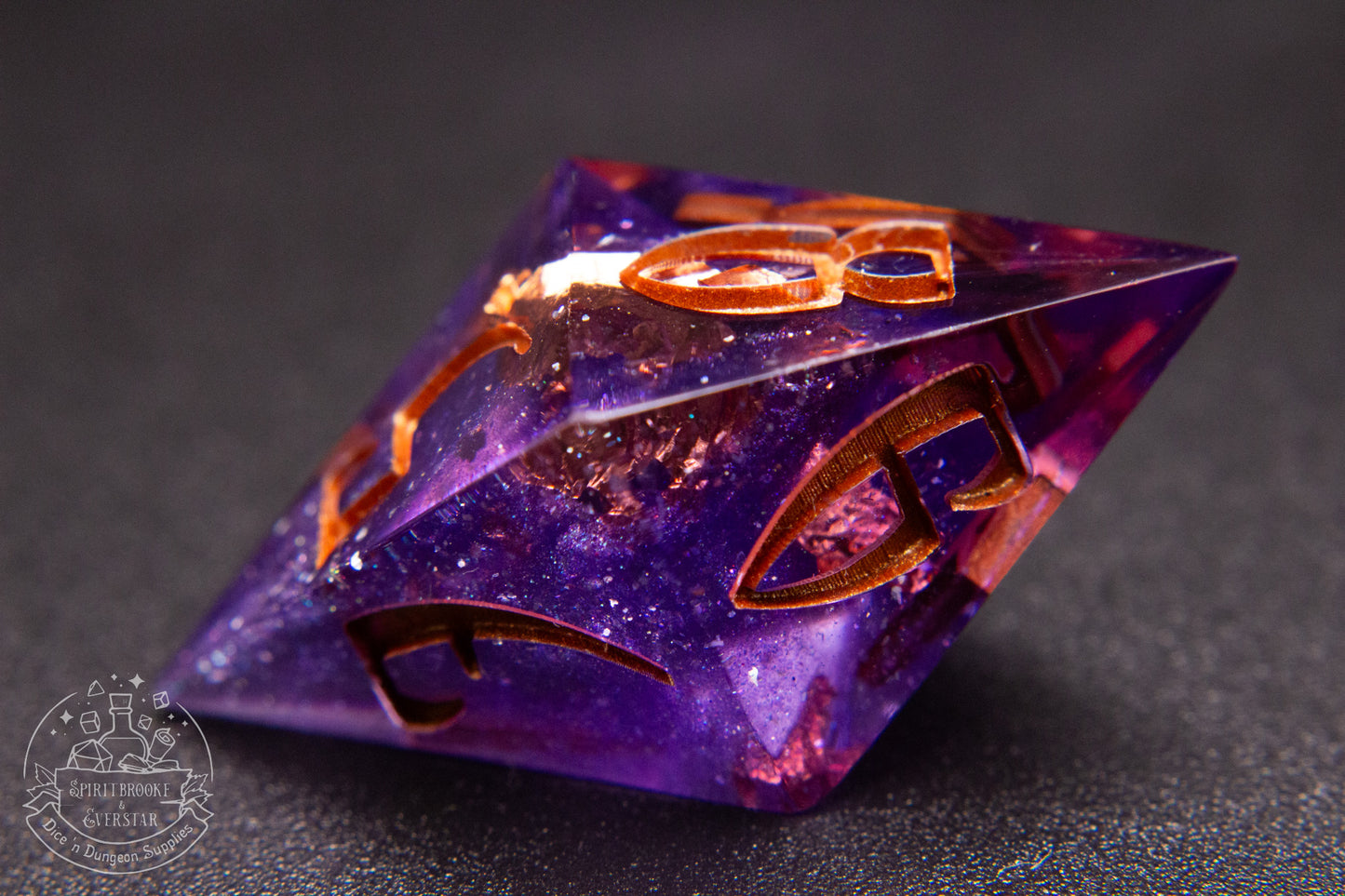 AetherFire Pointy Polyhedral Dice set