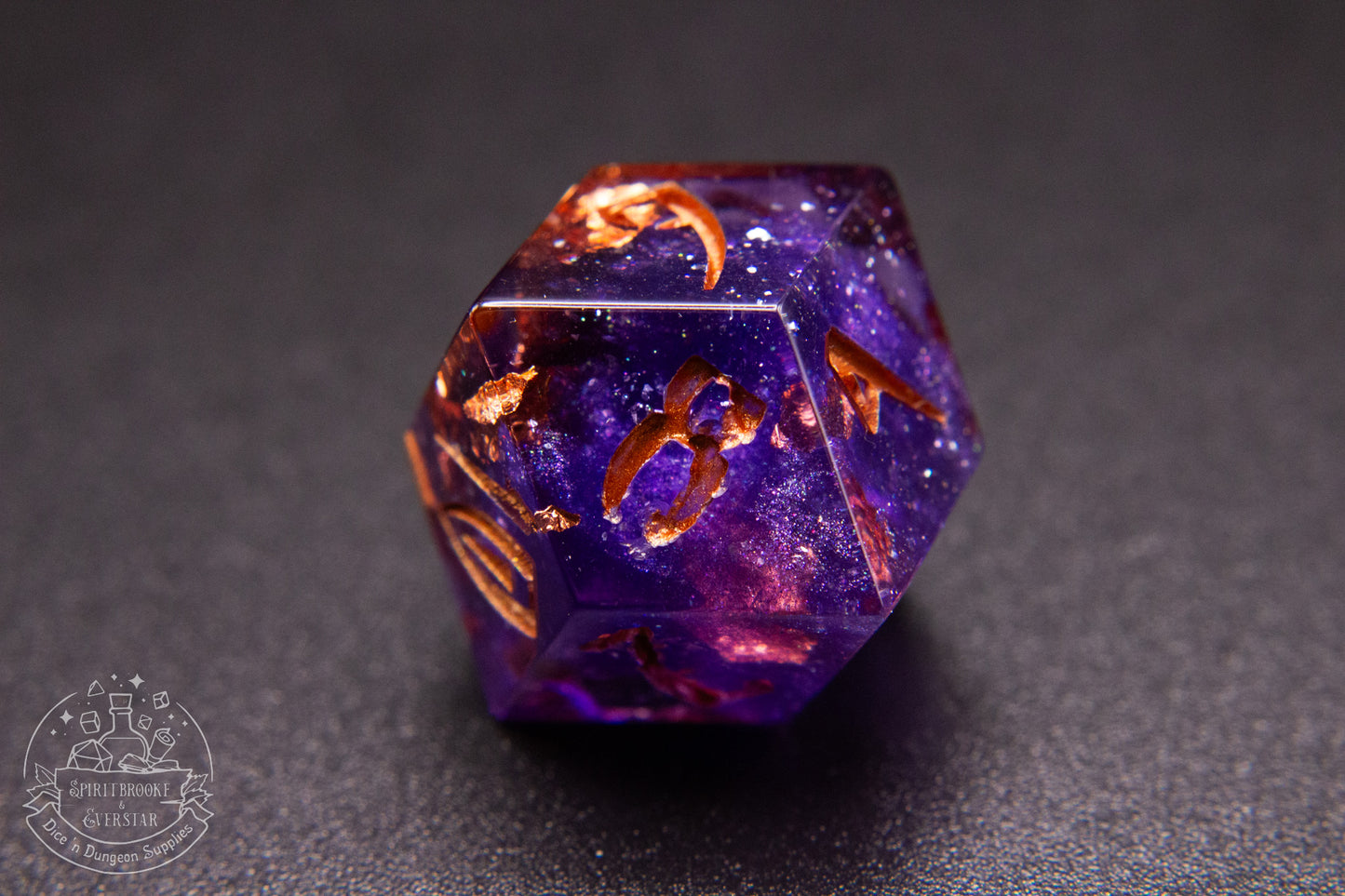 AetherFire Pointy Polyhedral Dice set